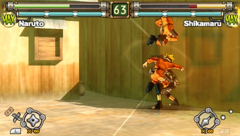 Naruto Ultimate Ninja Heroes 2 The Phantom Fortress screenshot 3 for PSP